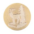 thumbnail image 3 of Retro Xmas Tree Deer Snowflake Stamp Sellado Alce 17 Sunnimix Sobre de cera de sello vintage, 3 of 8