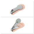 thumbnail image 5 of Unique Bargains Mini Suitcase Nail Clipper Kit 4-piece Set Pink, 5 of 6