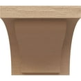 thumbnail image 2 of 6"W x 6"D x 6"H Wide Helena Rough Cedar Woodgrain TimberThane Corbel, Primed Tan, 2 of 6