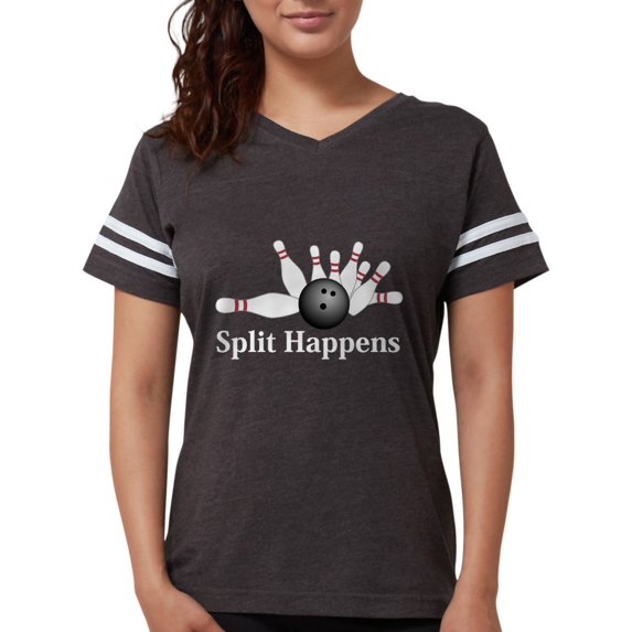 CafePress - Split Happens Logo 2 Design F T Shirt - Womens Football Shirt