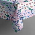 thumbnail image 4 of Rectangle Boho Style Waterproof Tablecloth 60×120 Inch, Bohemian Colorful Floral Reusable Indoor/Outdoor Durable Table Cover for Party Kitchen Dinner Room Decor, 4 of 6
