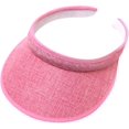 thumbnail image 2 of Sombreros de ala ancha para el sol de verano, sombreros con visera para mujer, protección solar UV FPS 50+, para viajes al aire libre, playa, pesca, 2 of 3