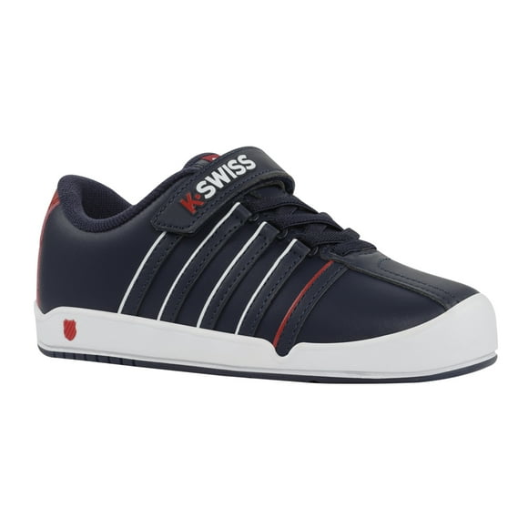 Tenis Children K-swiss Ontare De Piel Azul Marino