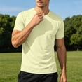 thumbnail image 5 of SAWOBUUN Mens Quick Dry Athletic T-Shirt Short Sleeve Moisture Wicking Workout Top Lightweight Breathable Stretch Gym Running Tee, 5 of 9
