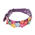 thumbnail image 1 of Collar para perros y gatos Yuyangstore cuero suave estilo japonés 44x3cm, 1 of 8