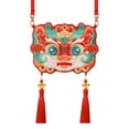 thumbnail image 2 of Bolso Hanfu bordado, bolso cruzado, bolso de cosméticos, bolsa de dinero, bolso de hombro de viaje, vestido para vacaciones, viajes, fiestas, compras , estilo A CUTICAT Bolsas Hanfu bordadas, 2 of 8