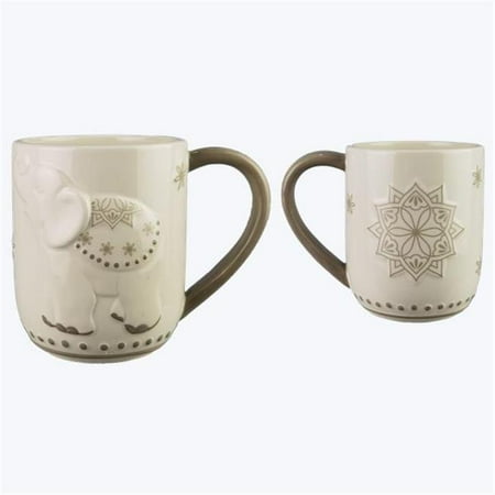 

Youngs 10076 Ceramic Exotic Finds Elephant Mug