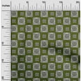 thumbnail image 2 of oneOone Cotton Poplin Twill Olive Green Fabric Block Fabric For Sewing Printed Craft Fabric By The Yard 56 Inch Wide-X8, 2 of 6