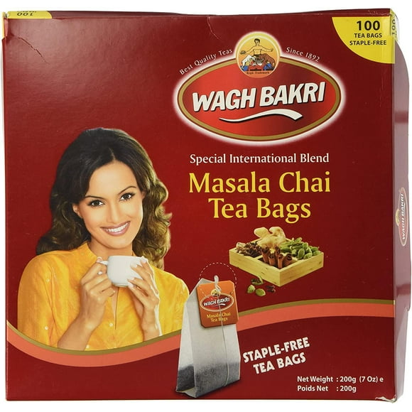 Wagh Bakri Masala Tea Bags, 200gm / 100 tea bags