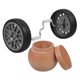 thumbnail image 1 of Juego de soporte para loros, rueda de equilibrio, juguete, cuenco alimentador de pájaros de madera, uso diario, cuenco para loros, arco de alimentación, soporte para rueda de entrenamiento de aves, 1, 1 of 4