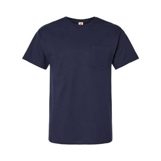 Fruit of the Loom Men's Short Sleeve 100 Percent Cotton Pocket T