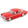 thumbnail image 2 of 1955 Chrysler C300 Red 1/24 Diecast Model Car by Motormax, 2 of 3