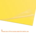 thumbnail image 3 of Uxcell 10Pcs Gel Light Filter Transparent Color Correction Plastic Sheets Yellow, 3 of 5