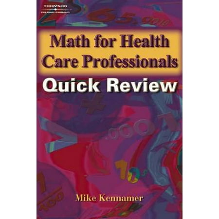 Math for Health Care Professionals Quick Review, Used [Paperback]