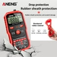 thumbnail image 5 of ANENG 8340 Smart Digital Multimeter Auto Recognition 1999 Counts Voltmeter Electric Test Pen with Backlight Screen Flashlight NCV Induction AC DC Voltage Resistance Breakpoint Live Wire Test, 5 of 7
