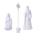 thumbnail image 4 of Estatuilla de resina navideña, estatua de Natividad, decoraciones coleccionables de la Sagrada Familia, decoración navideña para suelo, escalera,, 4 of 9