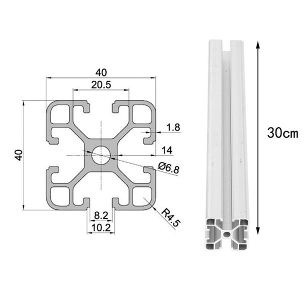 Soporte Europeo De Perfil De Extrusión De Aluminio T-2020 De | Cuotas
