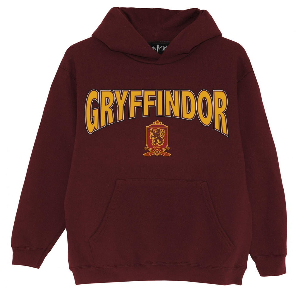 harry potter wearing a sweatshirt