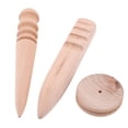 thumbnail image 2 of Pulidor De Borde De Madera De Cuero ANGGREK, 2 of 7
