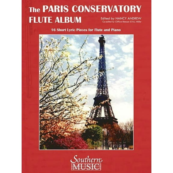 Paris Conservatory Flute Album: 16 Short Lyric Pieces for Flute and Piano: For Flute and Piano (Paperback)