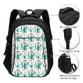 thumbnail image 3 of Balery Hello Summer Print USB Charging Backpack for Men and Women - Water-Resistant, Anti-Theft Laptop Backpack with USB Port for Travel, Work, School, and College, 3 of 7