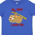 thumbnail image 4 of Inktastic My Mimi Loves Me Sloth Boys or Girls Toddler T-Shirt, 4 of 5