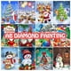 thumbnail image 2 of Pintura de diamantes AB 5D, cuadro de Papá Noel, mosaico de muñeco de nieve, bordado de dibujos animados, conjunto de punto de cruz, decoración del hogar de navidad, regalos de arte, 2 of 4