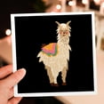 thumbnail image 7 of 3drose, Graphic Design of Llama Lama Peru Alpaca, 12 Greeting Cards with Envelopes, 7 of 7