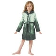thumbnail image 6 of FORMRS Niños Bathrobe Unisex Hooded Robe Soft Plush Pajamas Sleepwear, Size 2-3T, Green Forest, 6 of 7