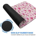 thumbnail image 6 of Long Mouse Pads for Desk,Pioneer Flower Floral Print Pattern Desk Mats on Top Of Desks, Desk Mouse Pad Extra Large with 3mm Non-Slip Base and Stitched Edge for Gaming,Office,Work,Home 35.4"x15.7", 6 of 6