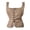 Khaki, variant on Women's Renaissance Corset Faux Suede Lace Up Bodice Top, Medieval Pirate Cottagecore Vest