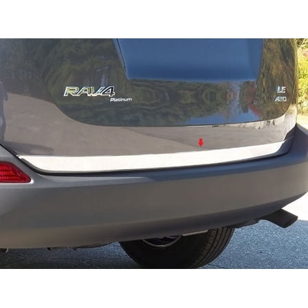 Stainless Steel Rear Deck Accent 1Pc Fits 2013-2015 Toyota Rav4 RD13180 QAA