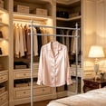 thumbnail image 4 of Extra Thick Non Slip Clothes Hangers Anti Shoulder Bump Wardrobe Hanger with Hooks for Drying Clothes Home Organization 10 Pack, 4 of 7