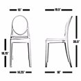 thumbnail image 2 of Nicer Furniture Ghost Clear Side Chair, 2 of 5