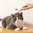 thumbnail image 5 of ACDANC 2026 New 2Pcs Cat Brush,Ultra-Gentle Steel Needle Dog Brush,Efficient Grooming Cat Stuff,For Pet Grooming,Home,Cleaning,Deshedding,Pink, 5 of 5
