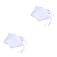thumbnail image 1 of Bearachild Bolsa de 100 Uds. Bolsas de té vacías perfumadas Heal Seal bolsa de papel de filtro infusor suelto de hierbas bolsillo desechable Como se muestra 2Conjunto, 1 of 6