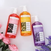 Bubble Foaming Bath with Pure Epsom Salt - Chamomile Rose Lavender Bath Set, Relaxing Holiday Birthady Gifts for Her, 3 Pack 49.8 fl oz