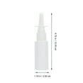 thumbnail image 3 of MRLESS 5Pcs 30ML Empty Refillable Nasal Spray Bottles for Saline Water Wash, 3 of 8