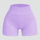 thumbnail image 2 of Pantalones cortos de entrenamiento sin costuras y acanalados para mujer: cintura alta, elásticos para yoga/gimnasio, talla real, tallas asiáticas, lavado a mano en frío., 2 of 3