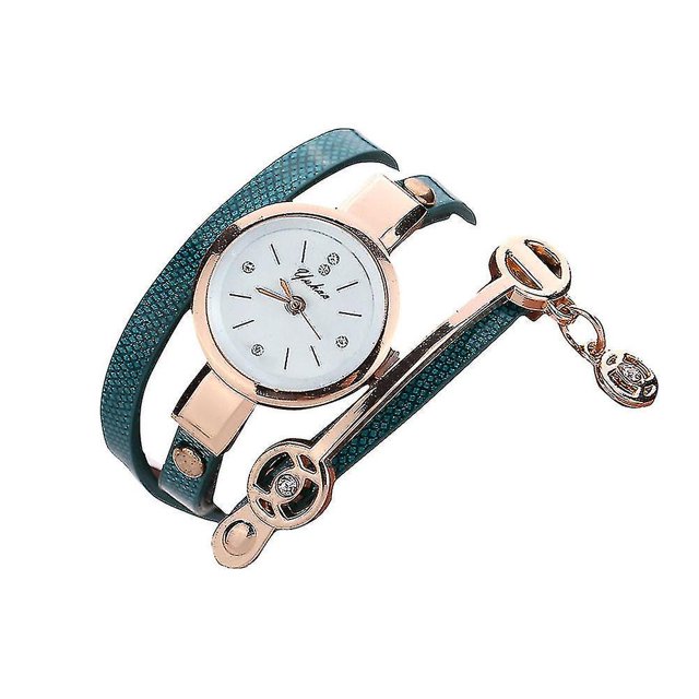 Reloj con correa de metal para mujer.