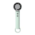 thumbnail image 2 of Ventilador de mano, ventilador Personal eléctrico, bajo ruido, plegable, refrigeración versátil, 3 engranajes ajustables para deportes, hogar, viajes Verde, 2 of 8