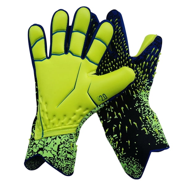 Guantes de horno Guantes de horno Guantes de fútbol antideslizantes Tallas para jóvenes y adultos Guante de receptor con agarre de silicona de alta adherencia Soporte superior y pa Autorización