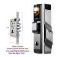 thumbnail image 2 of App Smart Lock Household Anti-theft Door Fingerprint Lock With Camera Password Lock Large Door Lock ,Corrosion-Resistant, 2 of 6