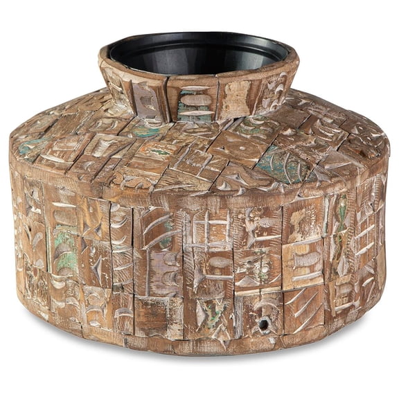 Signature Design by Ashley Casual Meltland Vase Natural/Black