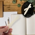 thumbnail image 3 of MasteelfCA 8pcs Bone Folder Tool Plastic Bone Folder Paper Creaser for Paper Crafts Bookbinding, 3 of 8