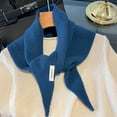 thumbnail image 1 of Bufanda de lana, bufanda triangular de punto, pañuelo para la cabeza para mujer, bufandas de punto, bufandas de punto cálidas y multifuncionales, chal de punto, 1 of 2