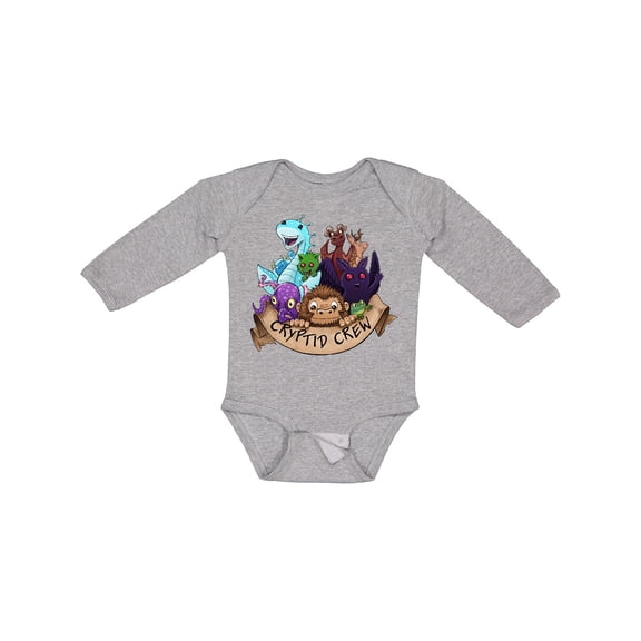 Inktastic Cryptid Crew Boys or Girls Long Sleeve Baby Bodysuit