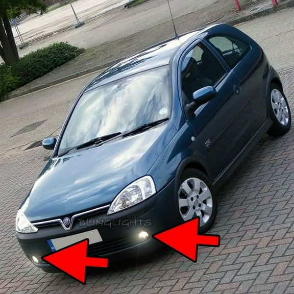 For 2000 2001 2002 2003 2004 2005 2006 Vauxhall Corsa C Xenon Foglamps Fog Lamps Lights Kit