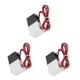 thumbnail image 3 of Riwesomey Válvula Solenoide de 12V CC, válvulas neumáticas de carcasa de aluminio normalmente cerradas de 2 vías para aire, , cable líquido Type1 NO1, 3 of 6