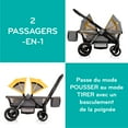 thumbnail image 3 of Evenflo Pivot Explore All-Terrain Stroller Wagon (6-60 Months - Max 55 lbs Per Side), 3 of 9